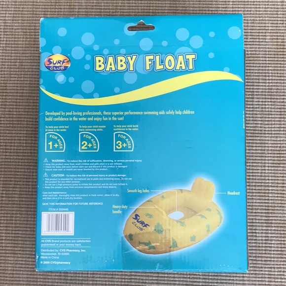 Surf Club Baby Float - Picture 2 of 6